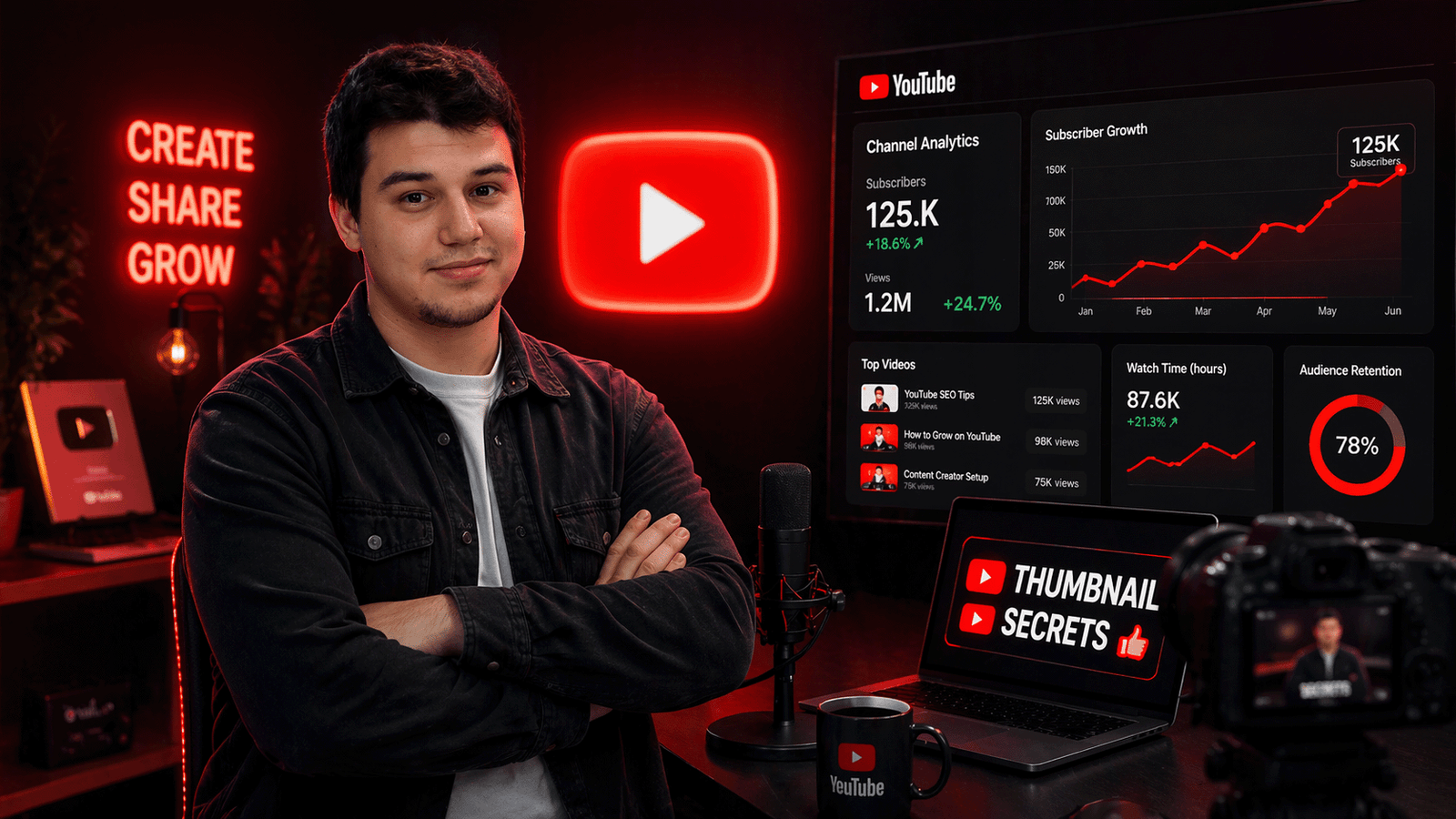YouTube içerik üretimi eğitimi
